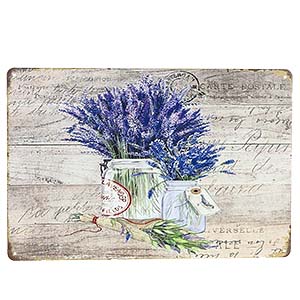 Retro cedule Lavender 30x20