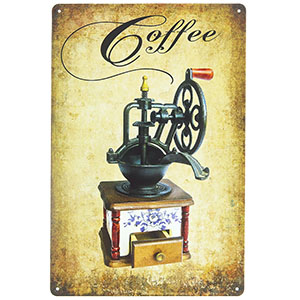 Retro plechová cedule Coffee 20x30cm